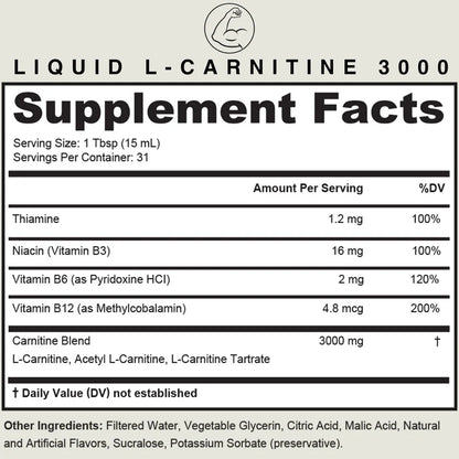 BEAST Liquid Carnitine 3000mg